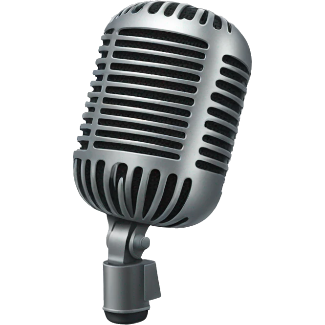 microphone emoji