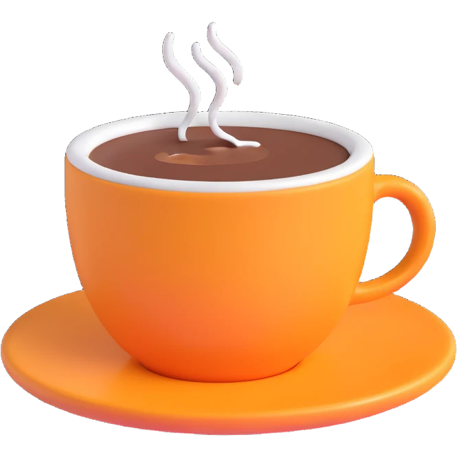 hot coffee emoji