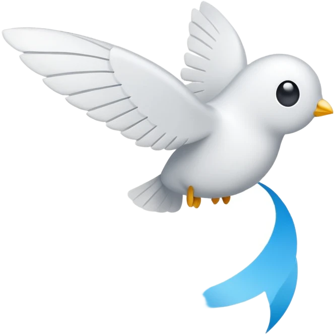 Flying Paper emoji