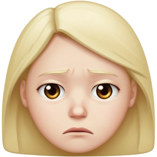 😐😔 emoji