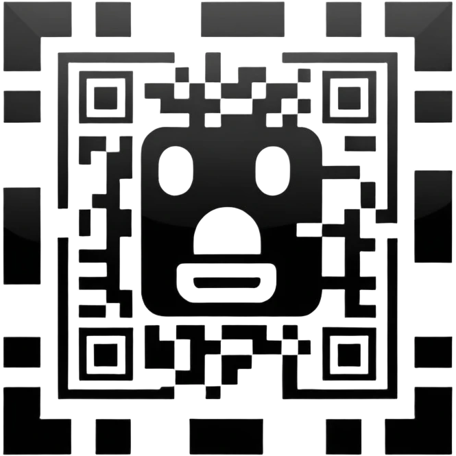 QR code icon emoji