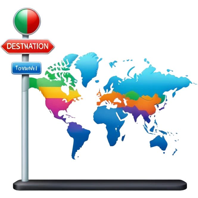 destination emoji