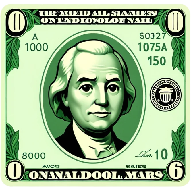 1 dollar emoji