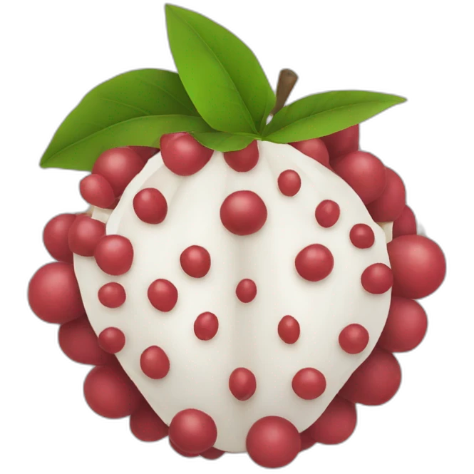 Litchi emoji