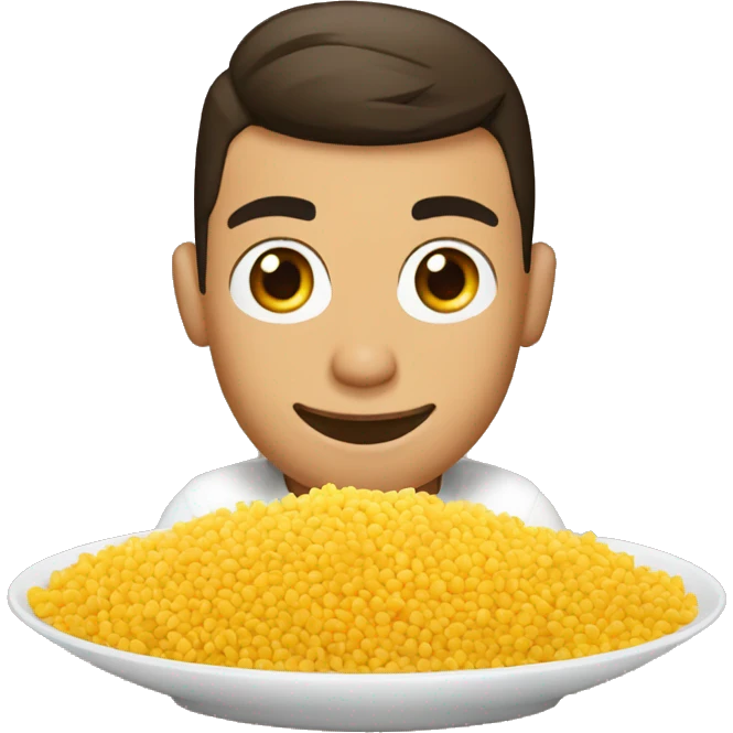 CR7 qui mange du couscous  emoji