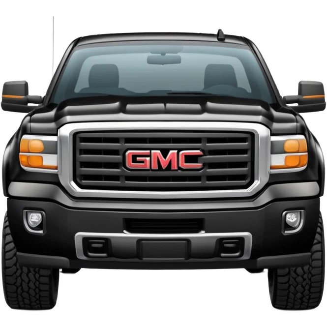 GMC sierra 2500hd truck emoji