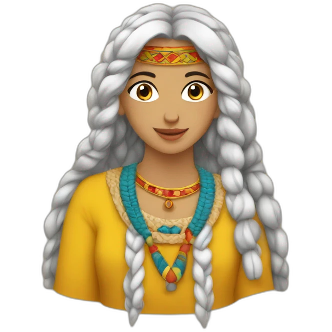 Famme kabyle emoji