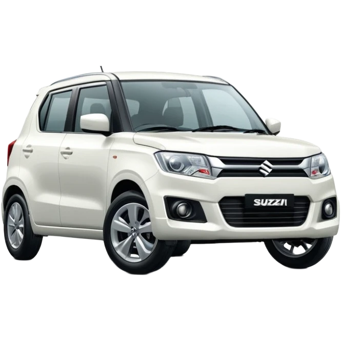 Suzuki Brezza white colour car emoji  emoji
