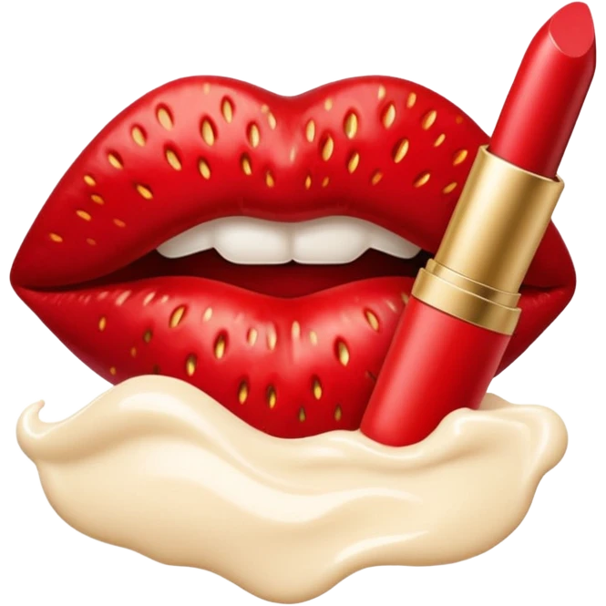 BATOM DE MORANGO emoji