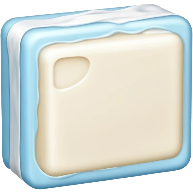 white soap emoji