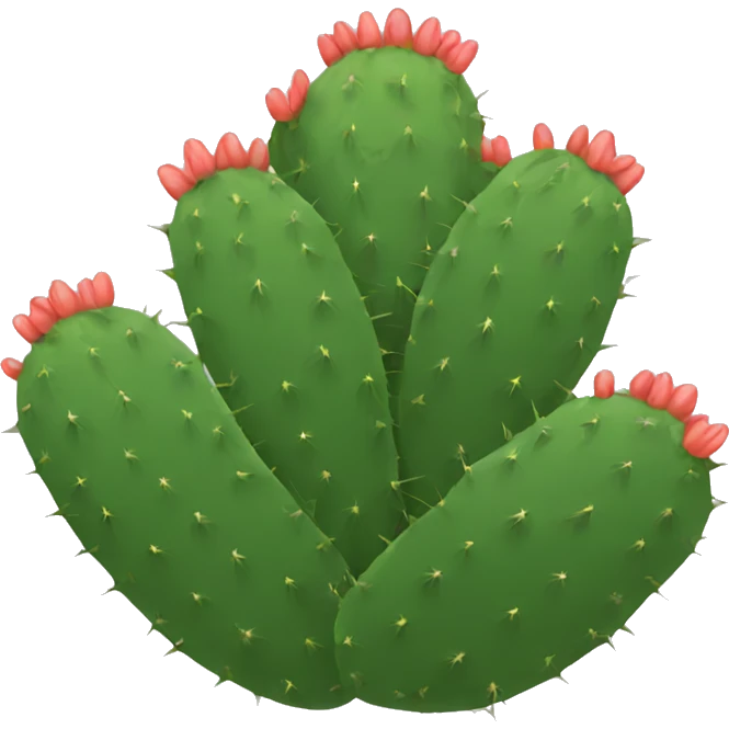 round Nopal emoji