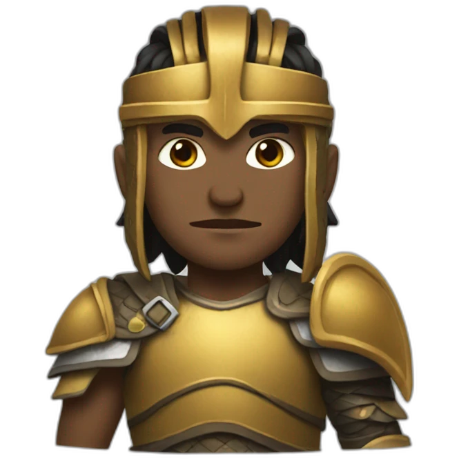 a warrior card emoji