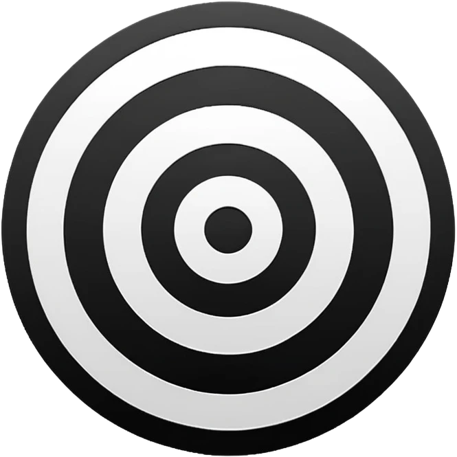 A target emoji