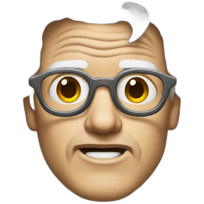 doc brown face emoji