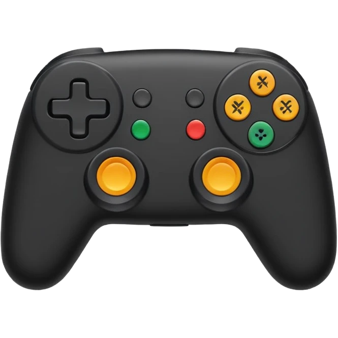black game pad emoji