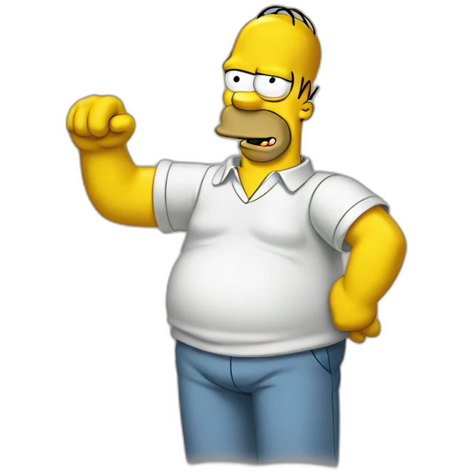 Homer simpson emoji