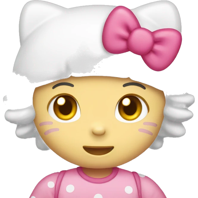 Hello kitty emoji