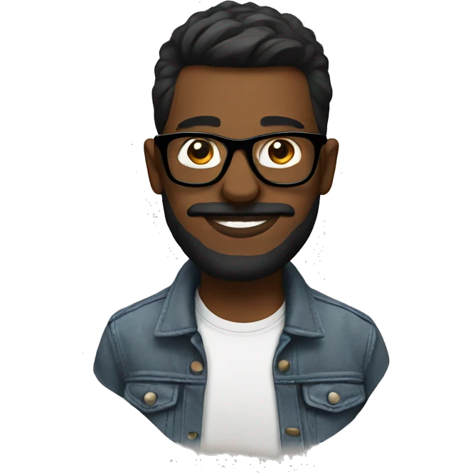 hipster emoji