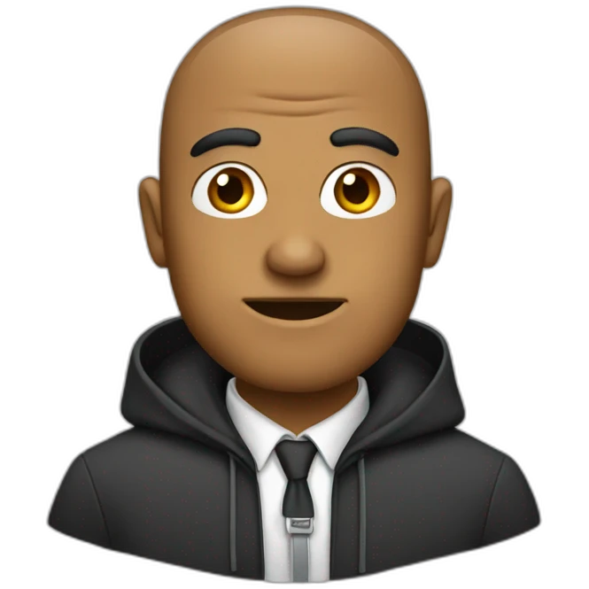 Hooded principal emoji
