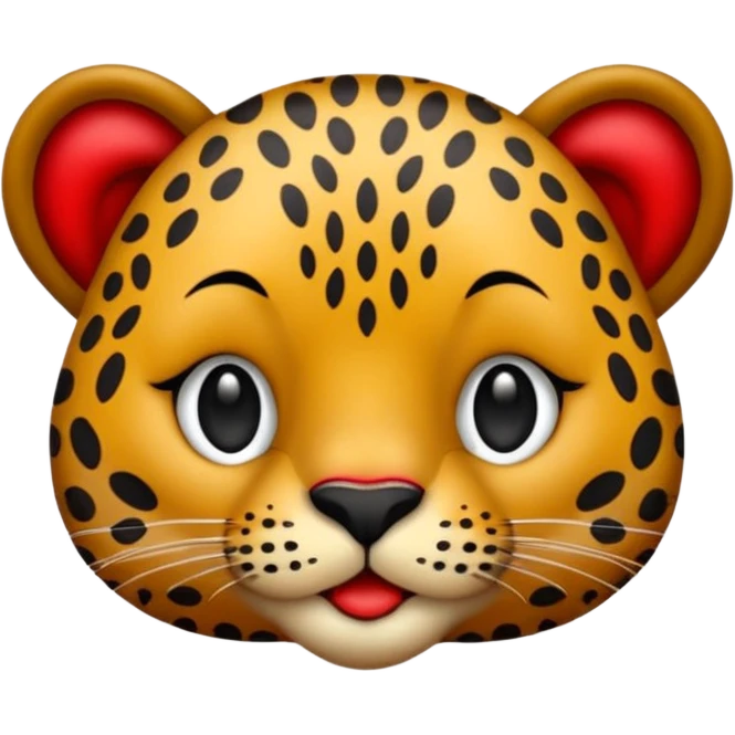  bacio leopardato emoji