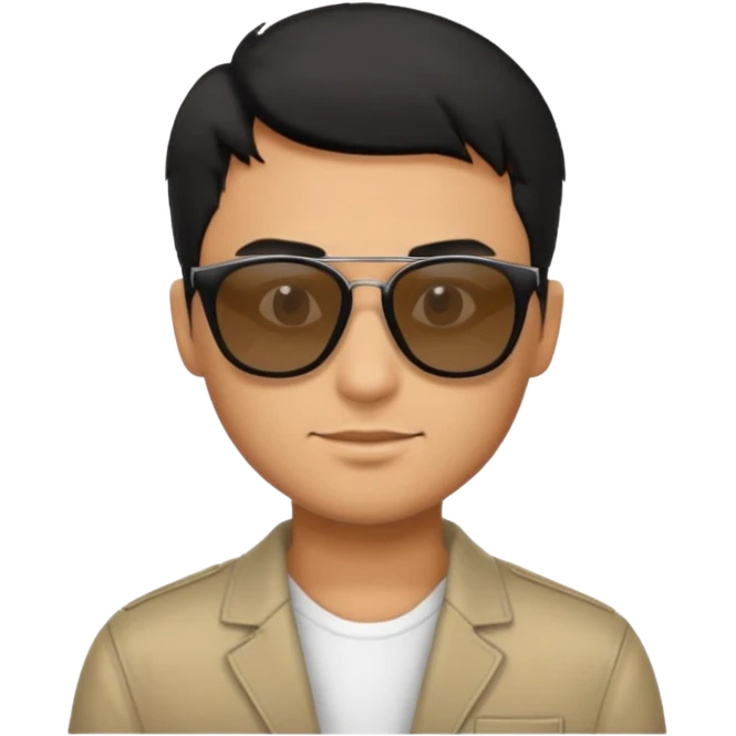 Cool men emoji