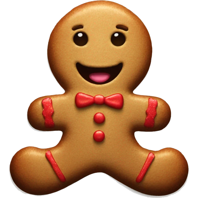 Gingerbread man  emoji