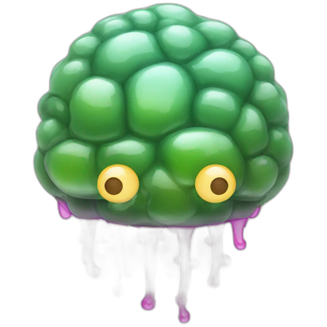jelly-brain emoji