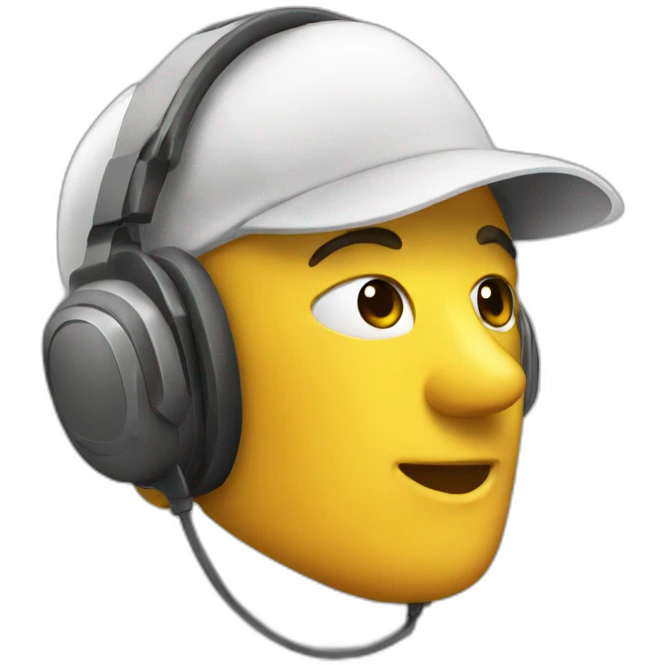 Casque audio emoji