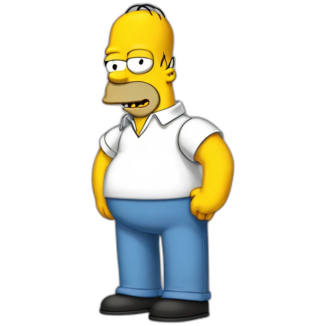 Homer simpson emoji