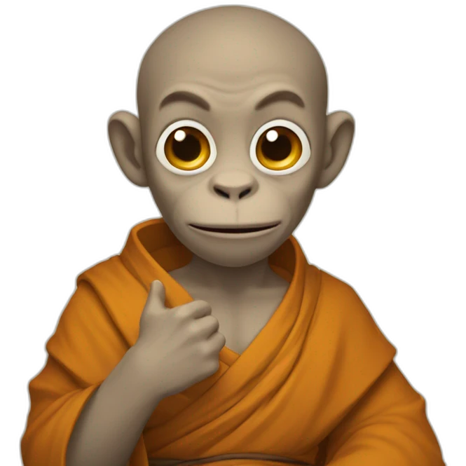 monkey monk emoji
