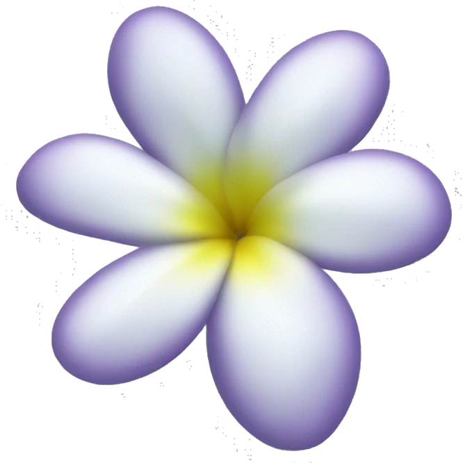 Tiare flower  emoji