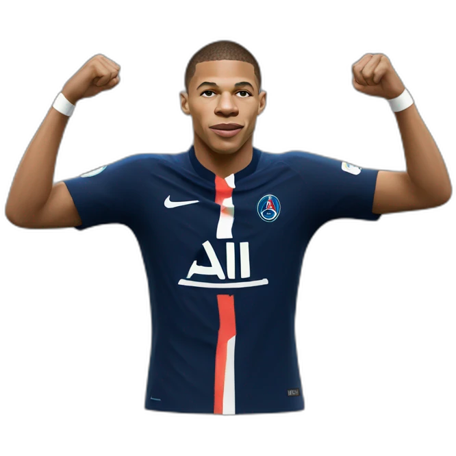 Kylian Mbappé emoji