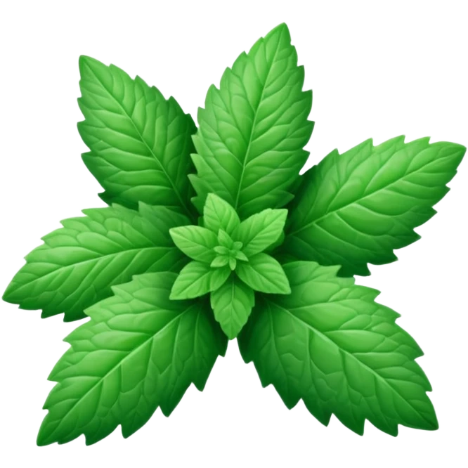 Peppermint (Mentha \(\times \) piperita)  emoji