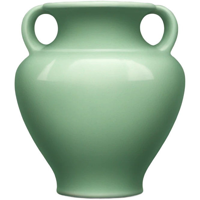 celadon ceramic vase emoji
