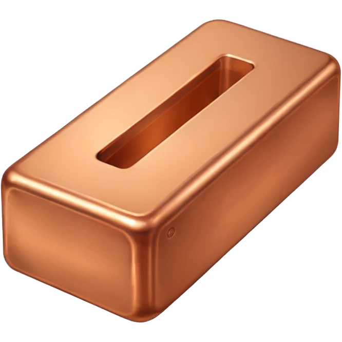 A copper ingot emoji