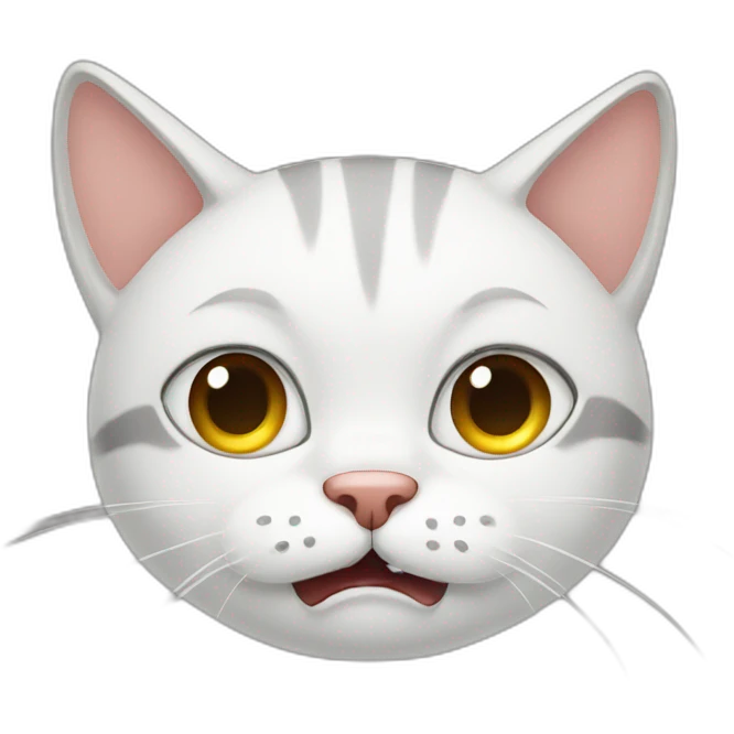 Cat crying  emoji
