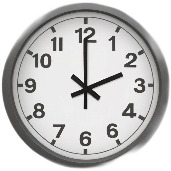  clock emoji