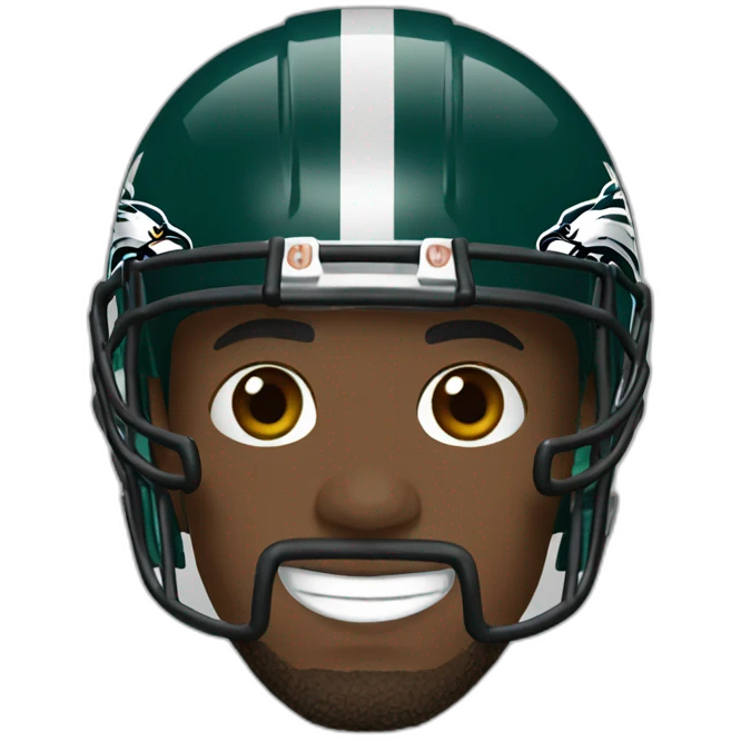 NFL eagles player emoji