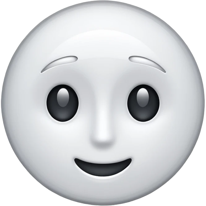 white vinyl emoji
