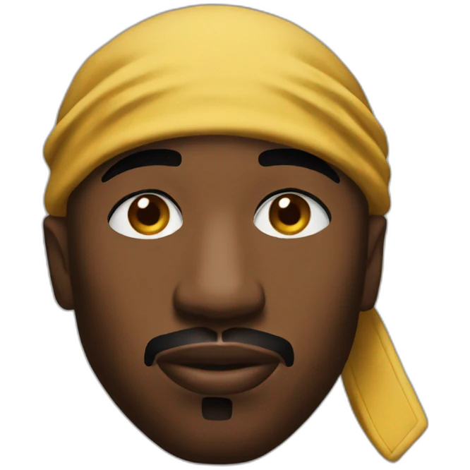 Tupac emoji