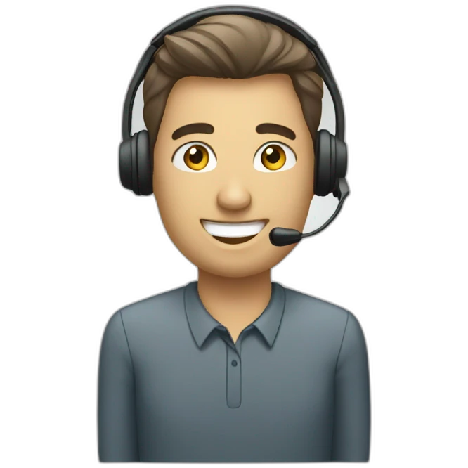 call center emoji
