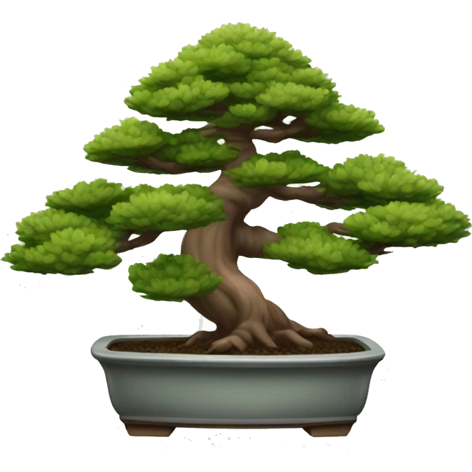 pine tree bonsai emoji