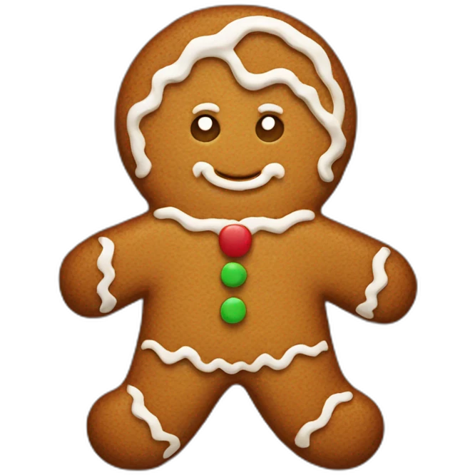 gingerbread emoji