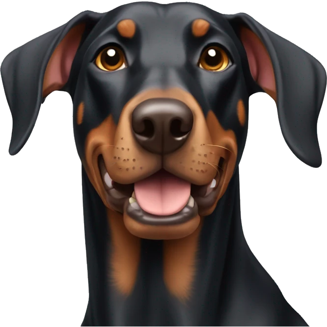 Doberman emoji