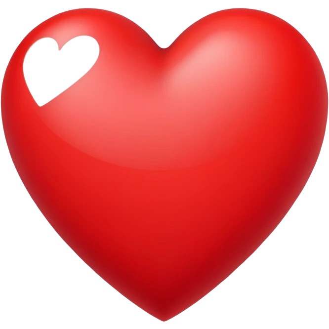 computer graph heart emoji
