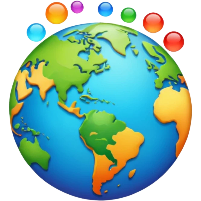 World on my mind emoji