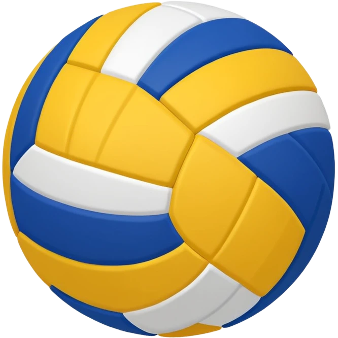 colorful volleyball ball emoji