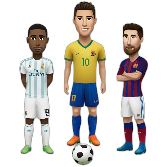 Ronaldo contre Messi  emoji