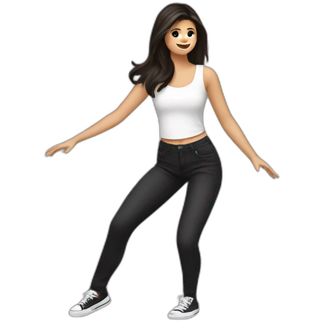dancing selena gomez emoji