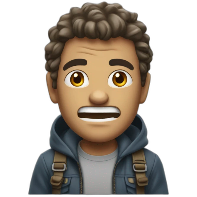 a character, fueled by uncontrollable rage, seeks ferocious vengeance against those who have wronged them, leaving behind a path of destruction and terror emoji